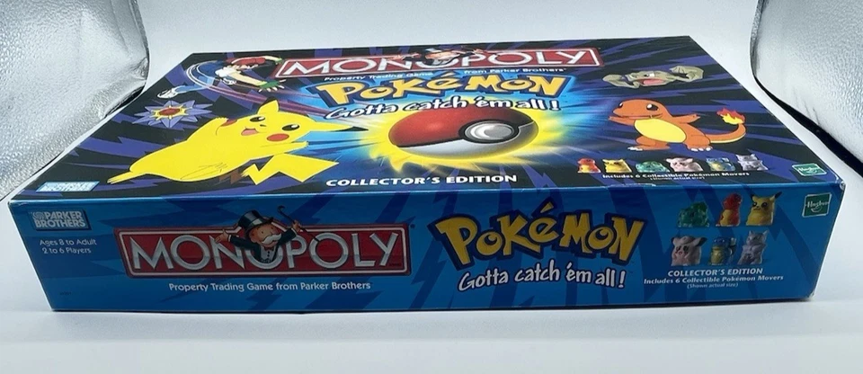 Настольная игра Монополия коллекционное издание Pokemon от Hasbro ПОЛНАЯ - Изображение 4 из 4