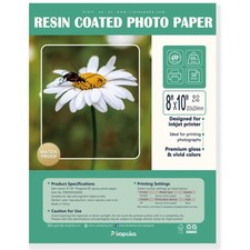 Ultra-Premium Glossy RC Photo Paper Professional and Heavyweight Metallic Res...