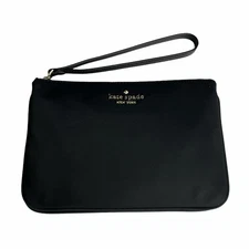 Kate Spade chelsea Black medium wristlet pouch Bag