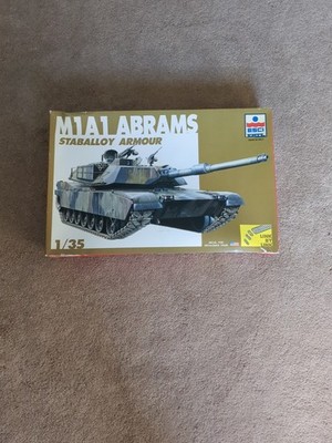 ESCI M1A1 Abrams Staballoy Armour 1/35 Scale Model Kit