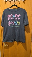 2x AC/DC For Those About To Rock Tee Worn Once