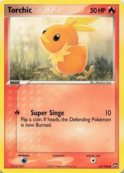 Torchic 67/108 EX Power Keepers Common