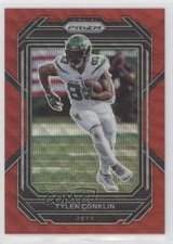 2022 Panini Prizm Red Wave Prizm /149 Tyler Conklin #229 0nr3