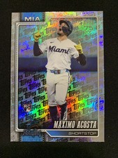 2026 Topps Fantatics Topps Foil Parallel Maximo Acosta Miami Marlins RC