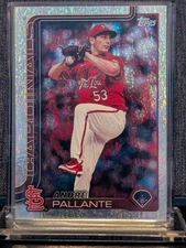 2025 Topps Series 2 #623 Andre Pallante SAND GLITTER St. Louis Cardinals