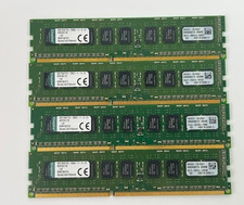 Lot of 4 Kingston 8GB DDR3-1600 2Rx8 ECC UDIMM Server RAM CL11 KVR16E11/8