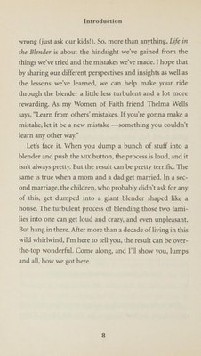 Life in the Blender: Blending Families, Lives and Relationships with Grace by Pa
