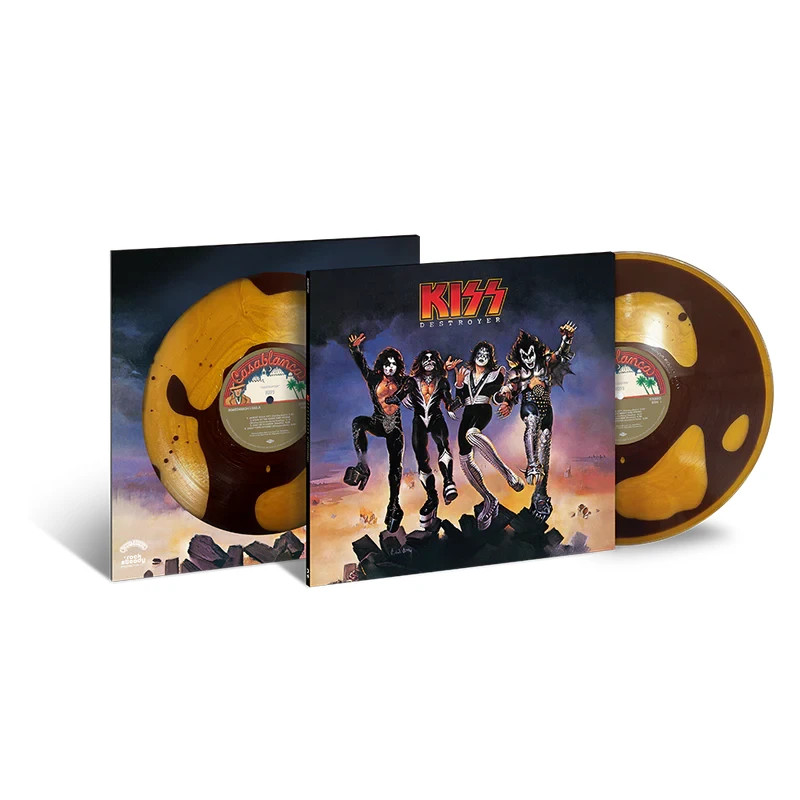 KISS - Destroyer 50th Anniversary Purple Liquid-Filled Vinyl | PRESALE 5/1