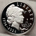 2026 S Emerging Liberty .999 Silver Proof Dime 10c Via US Mint Proof Set  H-6Be3