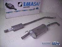 Imasaf Auspuffset Msd+Esd für Renault R 11 1.2+1.4+1.6 D 10/1985-1986