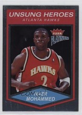 2003-04 Fleer Platinum Unsung Heroes Finish 70/100 Nazr Mohammed #142 3hd