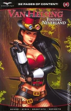 Van Helsing Finding Neverland 1C NM 2023 Stock Image Zenescope