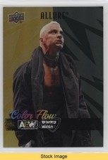 2024 Upper Deck Allure AEW Color Flow Yellow Green Darby Allin #CF-26 READ 1j01