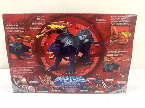 New Panthor w/box Creatures Masters of the Universe 2002/200X Heman MOTU Sealed - Picture 2 of 2