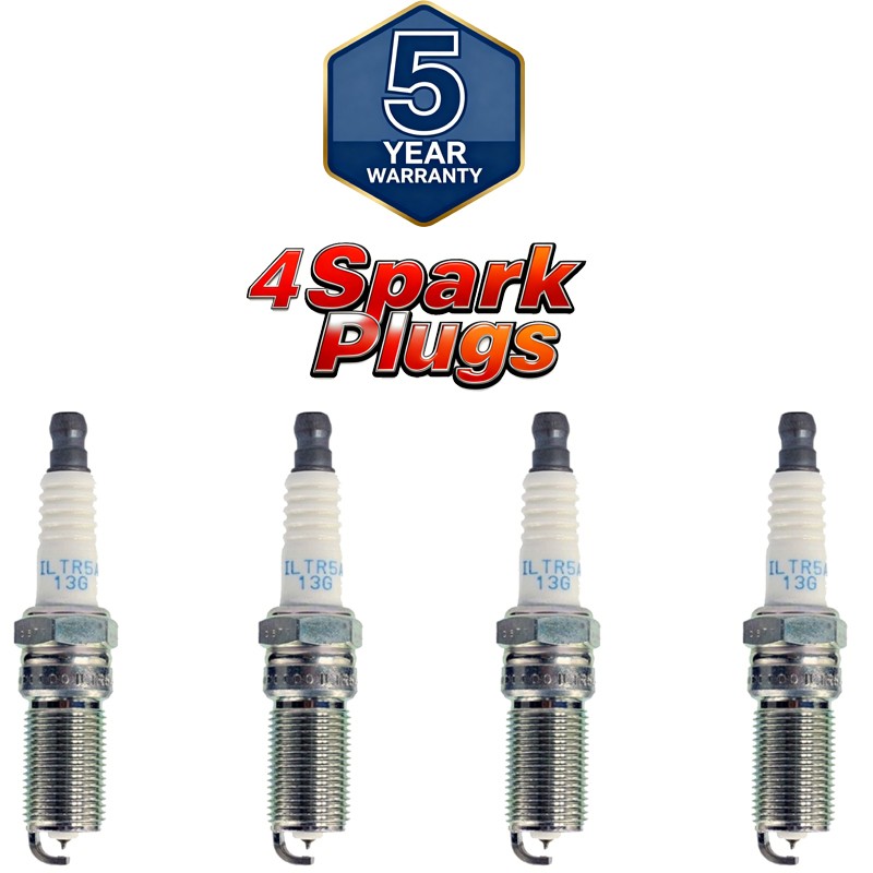 Set of 4 Laser 3811 ILTR5A-13G Iridium IX Spark Plug Ngk fit Ford Lincoln Mazda