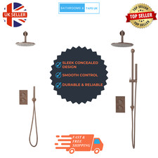 Eludora Core Concealed Shower Set Modern Bathroom Mixer Valve & Head