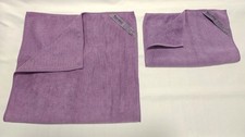 2017/NOS Norwex LE Diamond-Textured Kitchen Towel & Cloth Set in ? Eggplant ?