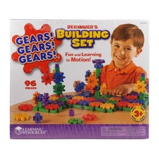 New - Learning Resources Gears! Gears! Gears! - Deluxe Building Set: 100 Pcs