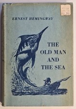  The Old Man & The Sea -Hemingway 1952 First Student Edition (Cloth Cover) RARE