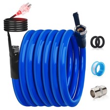 Poudee WRM004 75 FT Heated Water Hose for RV -45 Degree F Antifreeze Drinking