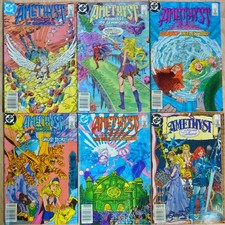 DC AMETHYST # 2 5 6 7 8 11 12 15 16 1 Special Very Fine 1985-1986