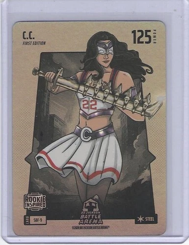 2024 Bo Jackson Battle Arena C.C. ~Caitlin Clark~ Silver Battlefoil SBF-9 RC