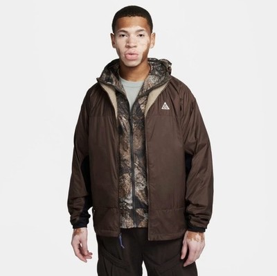 NWT Nike ACG 'Sierra Light' Men's Jacket DX7880-237 Baroque Brown Sz XS