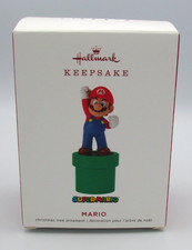 2019 HALLMARK KEEPSAKE SUPER MARIO MARIO ORNAMENT NEW IN BOX P