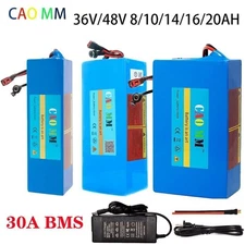 36V/48V Lithium-ion ebike Battery 200W-1500W Electric Bicycle Bike Scooter Motor