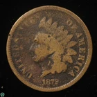 1872 Indian Head Small Cent - Good Details: Corroded