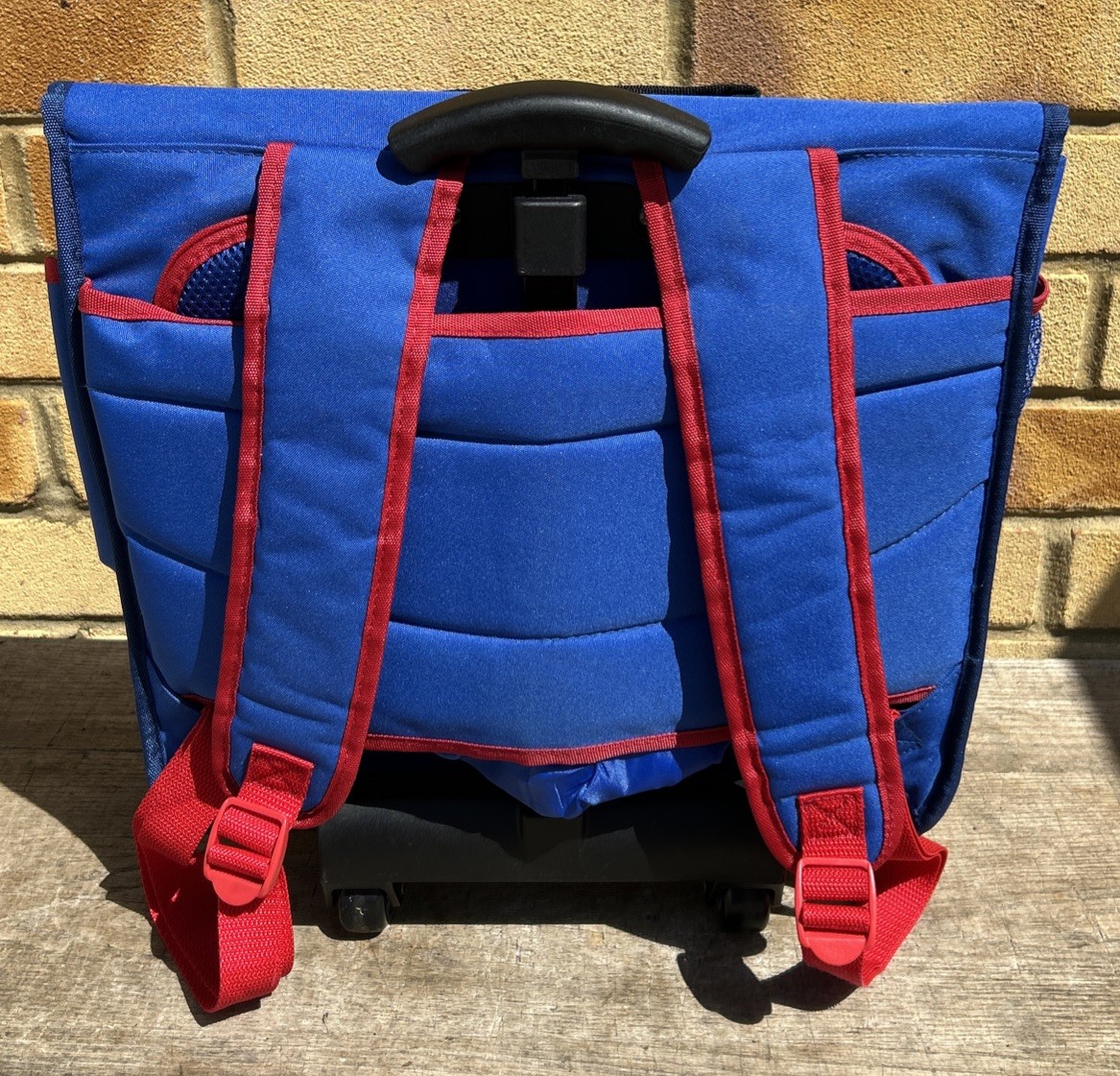 PADDINGTON BEAR CHILDS BLUE BACKPACK BAG WHEELED SUITCASE ROLLER TRAVEL BAG image 7