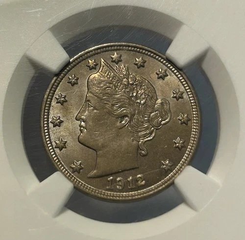 1912 Liberty V Nickel NGC MS 64