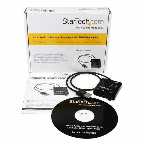 Soundkarte Startech ICUSBAUDIO2D - Bild 3 von 3
