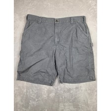 Vintage Carhartt Carpenter Shorts Mens 42 Gray B147 FAT Utility Workwear Y2K