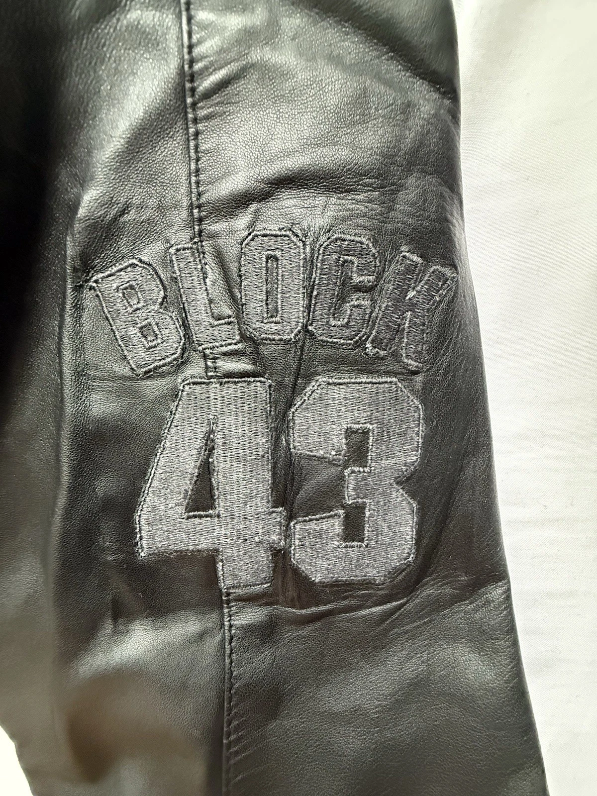DC Shoes Ken Block 43 Subaru Rally Monster Energy Leather Jacket XXL Rare - product detail image 6