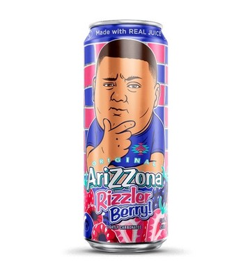 AriZona Rizzler Berry Soda Drink Can 22 oz. Big Can New 2025 Limited Edition 