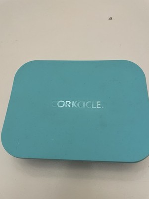 Corkcicle Ice Wedge Tray w/ Lid Turquoise Silicone Water Bottle Ice Cubes