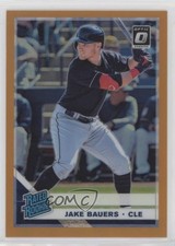 2019 Panini Donruss Optic Rated Rookies Orange Prizm 25/99 Jake Bauers #39 0en