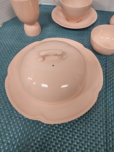 Vintage ROSEDAWN Johnson Bros England Pink Breakfast Set For One -12 pcs Dishes - Picture 2 of 24