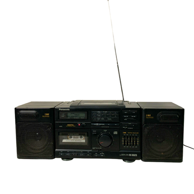 Panasonic Portable Stereo Boombox Rx-ds620 1991 W/ Detachable