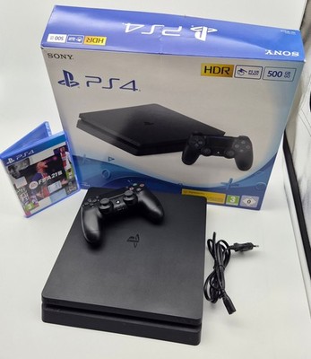 Sony PlayStation 4 slim PS4 CUH-2216A + Original Controller + OVP + Spiel  