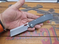 Gerber Flatiron Pocket Knife Frame Lock Plain Edge Blade