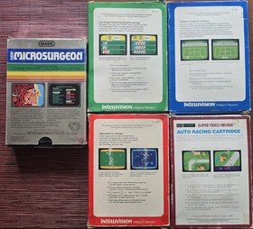 Intellivision Game Lot of 5 Games-Preowned-See Description 