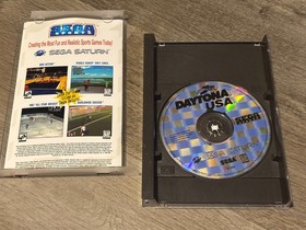 Daytona USA Sega Saturn Complete w/Reg Card Authentic