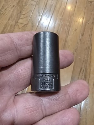 Snap On 5/8'' Offset Spark Plug Socket 3/8'' Drive 12 Point S9723 USA