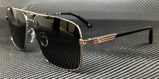 GUCCI GG1289S 001 Ruthenium Black Men's Extra Large 62 mm Sunglasses