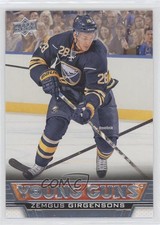 2013-14 Upper Deck Young Guns Zemgus Girgensons #216 xp6
