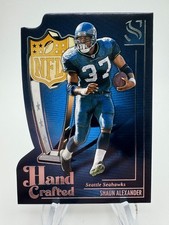 2025 Silhouette Football SHAUN ALEXANDER Hand Crafted MVP #3 Seattle Seahawks