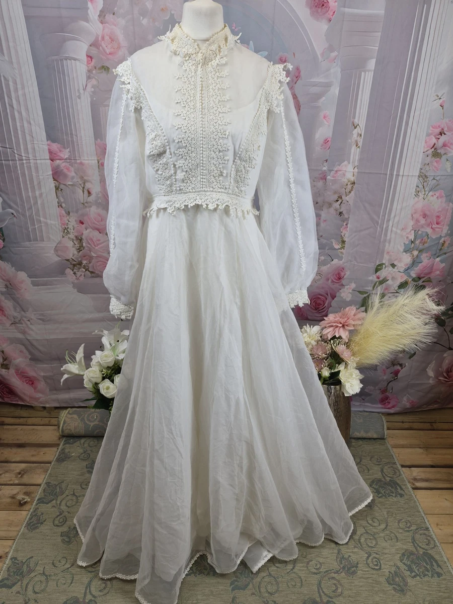 Lace White Vintage Dresses for Women for sale | eBay UK