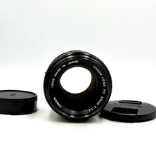 US DDP EXC5 Canon FD 50mm f/1.4 s.s.c. lens w/ caps from Japan